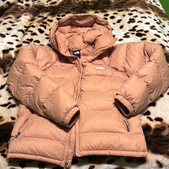 The North Face Peach Puffer Jacket